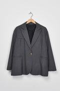 Trend Collection Einreihiger Blazer Florence 34 / Dunkelgrau