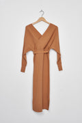 Trend Collection Elegantes Strickkleid Paolo One Size / Camel