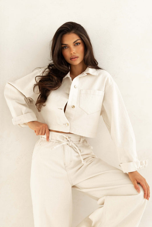Trend Collection Jeanshemd Leni