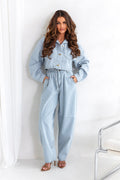 Trend Collection Jeanshemd Lili Hellblau