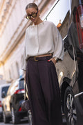 Trend Collection Kurze Strickjacke Luna Beige / One Size