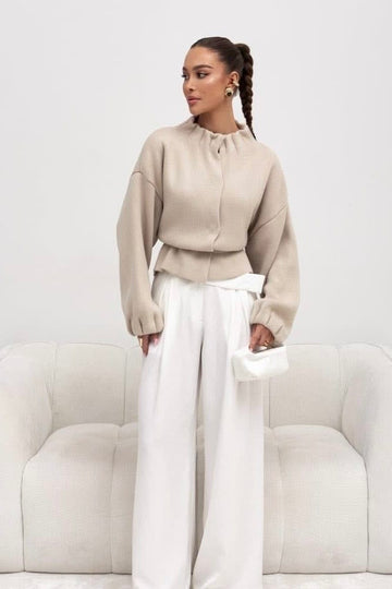Trend Collection Lange Strickjacke Luna