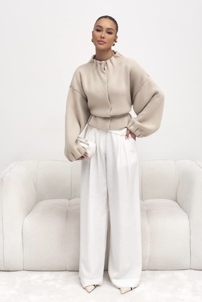 Trend Collection Lange Strickjacke Luna
