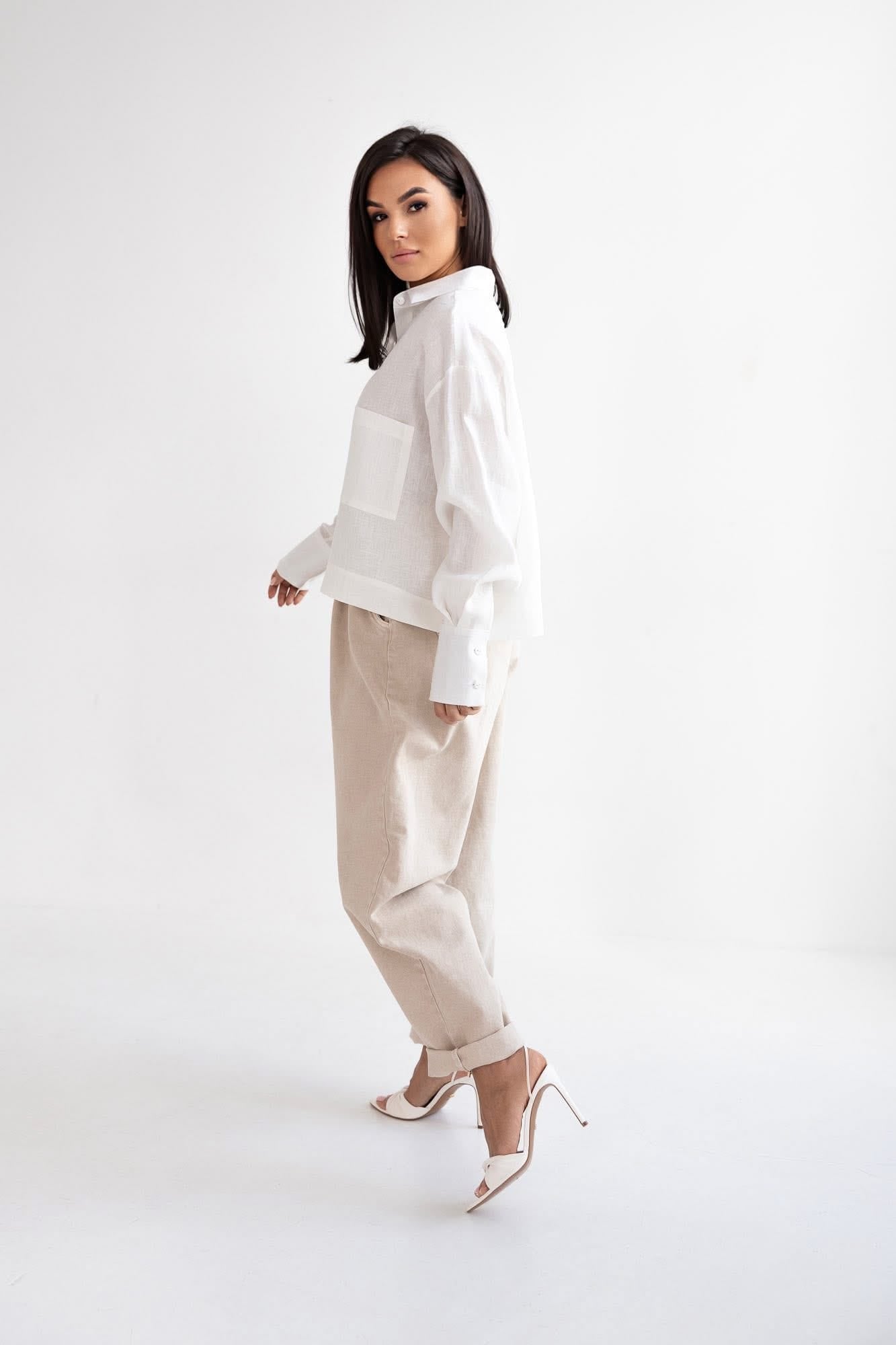Trend Collection Leinenhemd