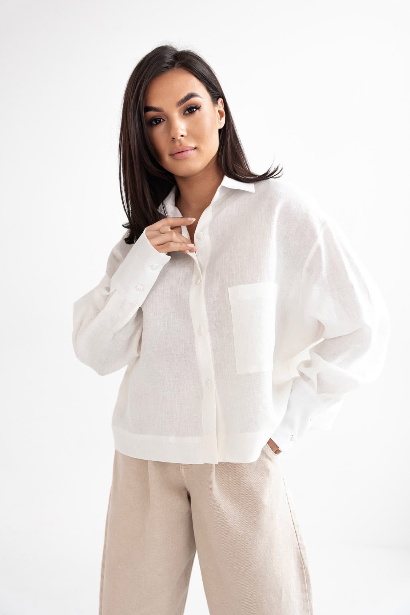 Trend Collection Leinenhemd