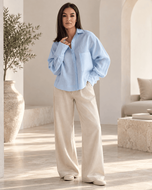 Trend Collection Leinenhemd Colette