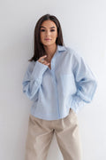 Trend Collection Leinenhemd kurz