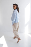 Trend Collection Leinenhemd kurz