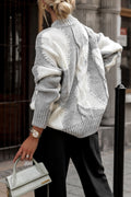 Trend Collection Pullover im Bloom-Design One Size / Grau