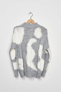 Trend Collection Pullover im Bloom-Design One Size / Grau