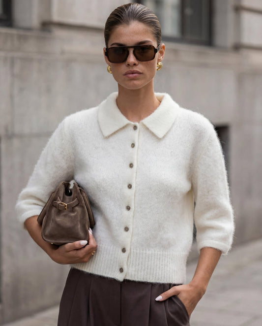 Trend Collection Pullover mit kurzem Arm