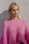 Trend Collection Super Kid Mohair Pullover Como One Size / Pink