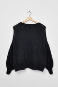 Trend Collection Super Kid Mohair Pullover Como One Size / Schwarz