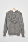 Trend Collection Super Kid Mohair Pullover Mari One Size / Grau