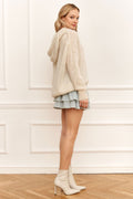 Trend Collection Super Kid Mohair Pullover Mari One Size / Off-White