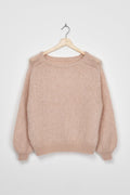 Trend Collection Super Kid Mohair Pullover Neli One Size / Mokka