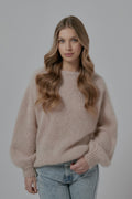 Trend Collection Super Kid Mohair Pullover Neli One Size / Mokka