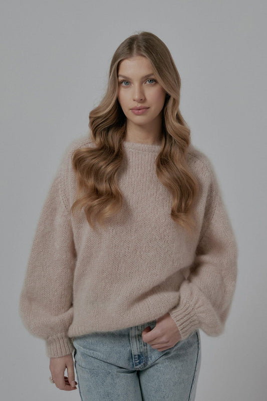 Trend Collection Super Kid Mohair Pullover Neli One Size / Mokka