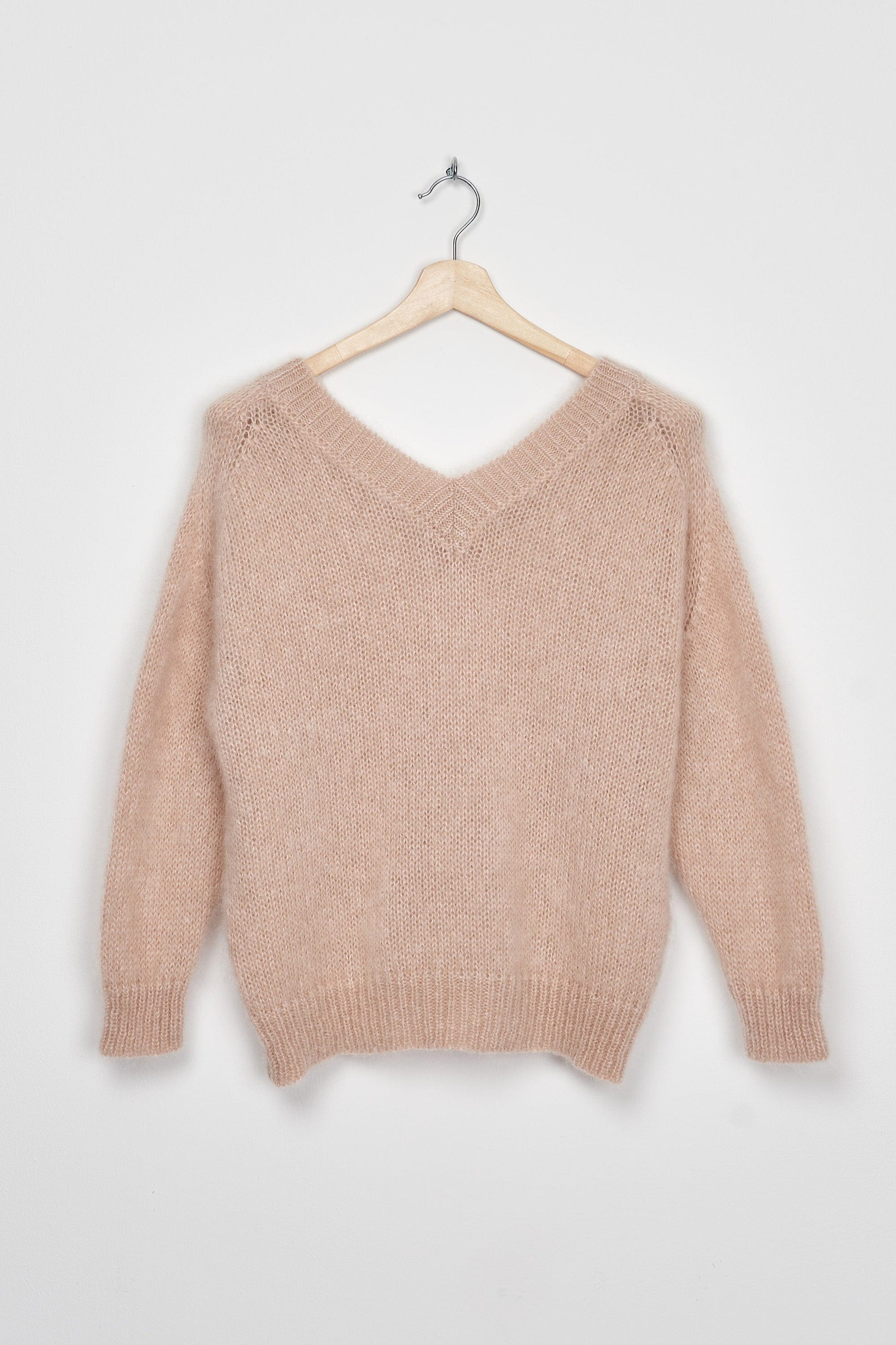 Trend Collection Super Kid Mohair Pullover Suzi One Size / Mokka