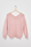 Trend Collection Super Kid Mohair Pullover Suzi One Size / Rosa
