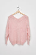 Trend Collection Super Kid Mohair Pullover Suzi One Size / Rosa