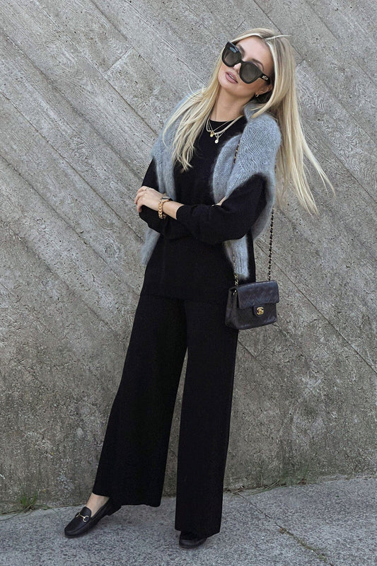 Trend Collection Sweatpants Hose Iwo One Size / Schwarz
