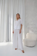 Trend Collection Zweiteiler Set Summer Weiß